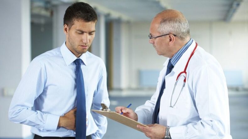 konsultācija ar ārstu par prostatīta simptomiem