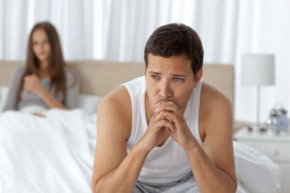 impotence vīrietim ar prostatītu